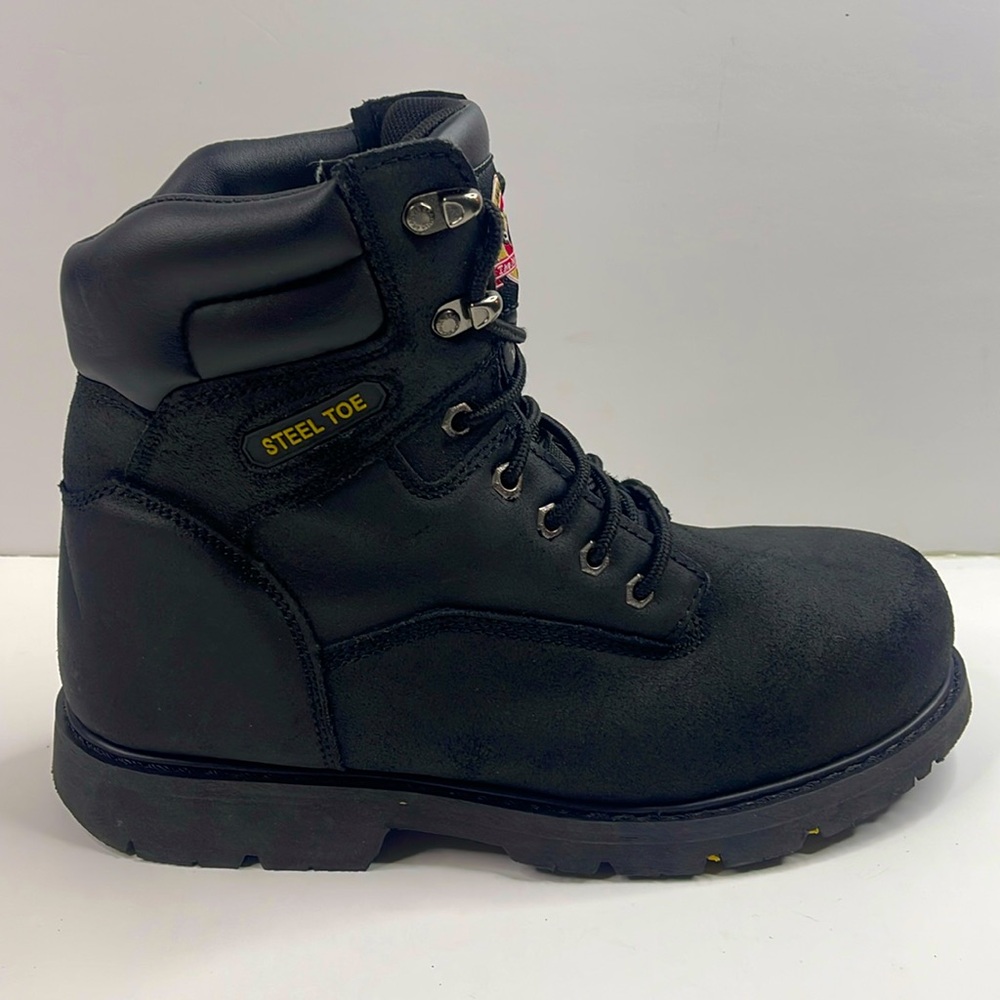 Brahma Mens Iron Steel Toe Work Boots
Size 10W
